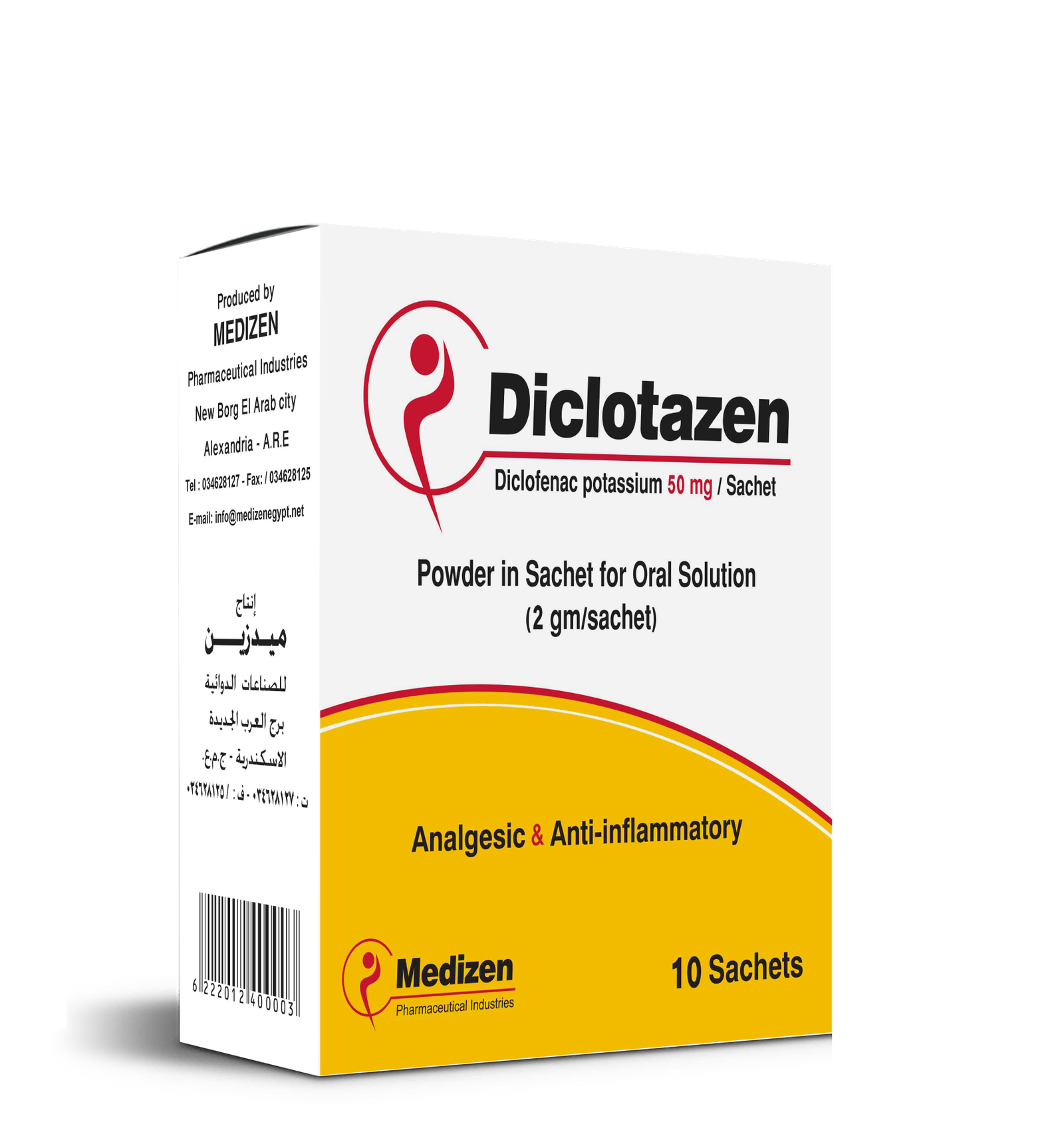 Diclotazen sachets