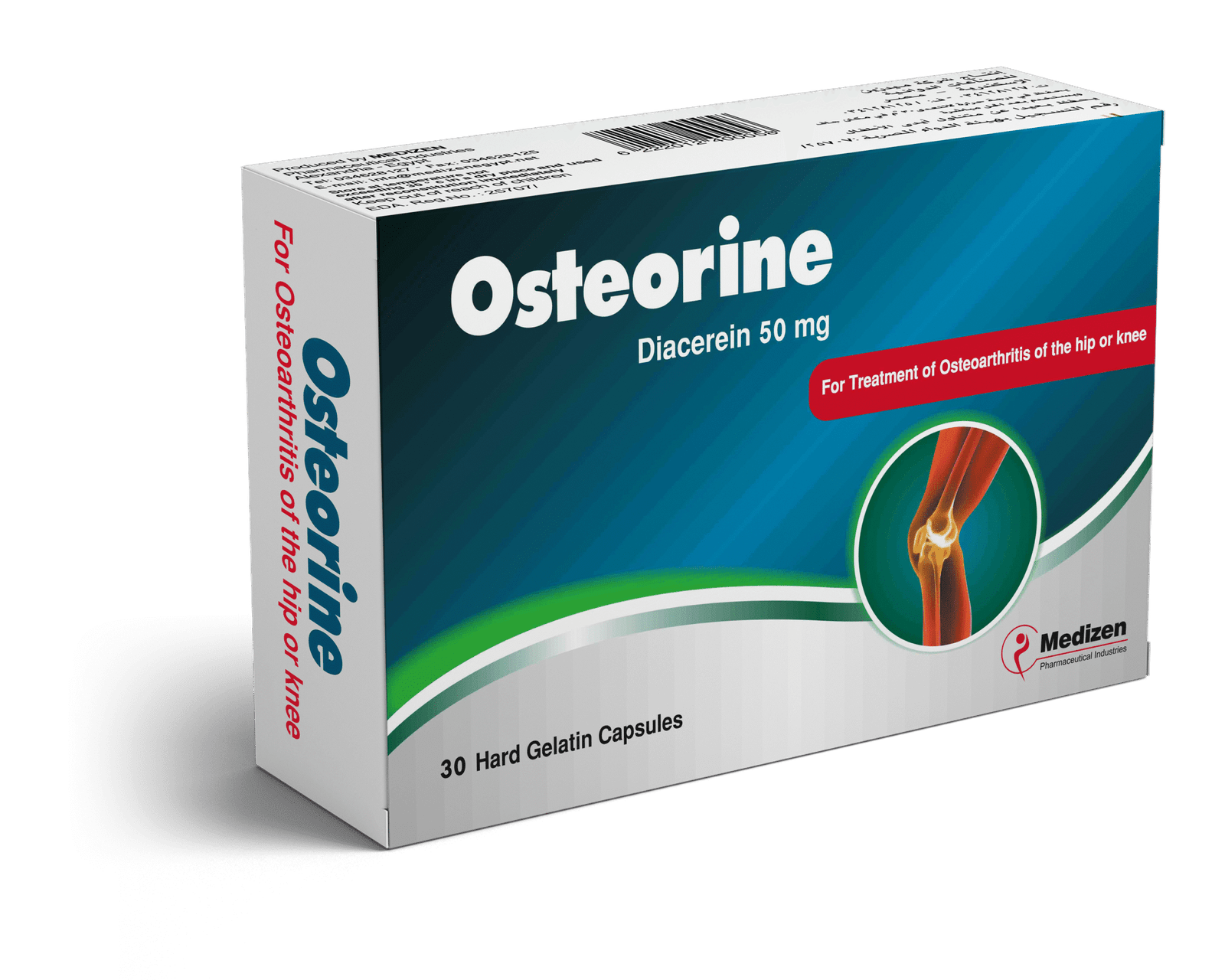 Osteorine 50 mg capsules