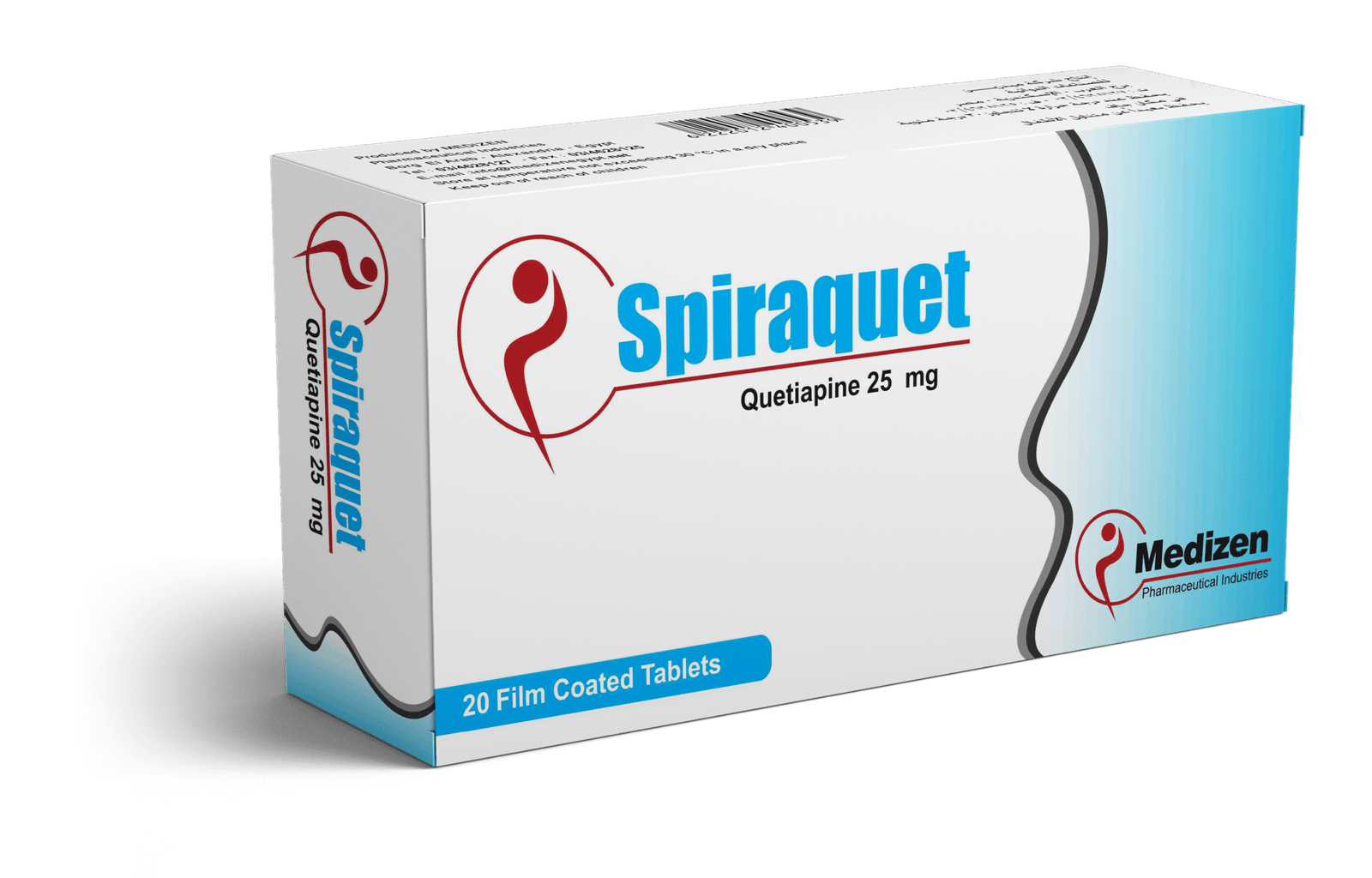 Spiraquet Tablets 25 mg